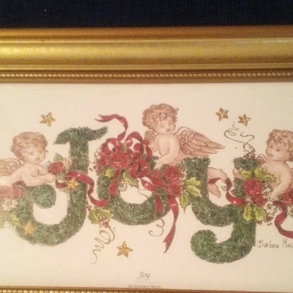 Floral Art Print with Gold Frame - Picture 4 of 7